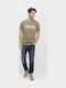 Hardy Men's Jeans Pants with Regular Straight Fit Navy Blue