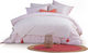 Nef-Nef Homeware Mysterious Tagesdecke Einzelbett Mikrofaser Coral 160x220cm