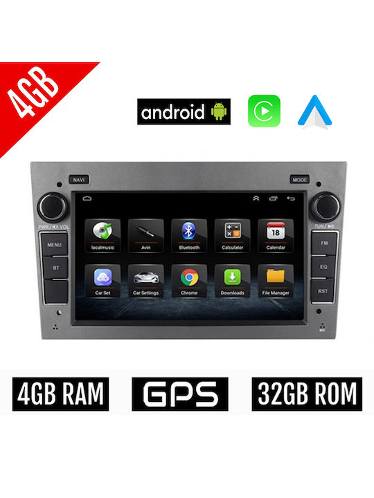 Car-Audiosystem für Opel Corsa / Astra / Vectra / Zafira / Meriva 2004-2011 (Bluetooth/USB/WiFi/GPS) mit Touchscreen 7"