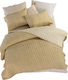 Nef-Nef Homeware Clover Κουβερλί Ημίδιπλο Microfiber Yellow 180x220cm