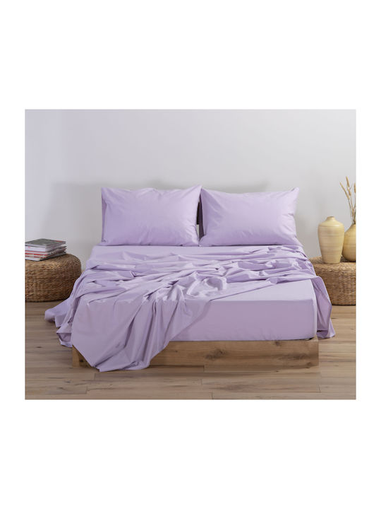 Nef-Nef Homeware Basic Σεντόνι Ημίδιπλο με Λάστ...