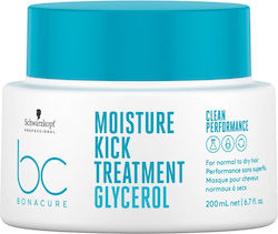 Schwarzkopf Bonacure Moisture Kick Treatment Μάσκα Μαλλιών 200ml Schwarzkopf Bonacure Moisture Kick Treatment Μάσκα Μαλλιών 200ml