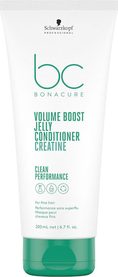 Schwarzkopf Bc Bonacure Volume Boost Jelly Creatine Conditioner Όγκου για Λεπτά Μαλλιά 200ml