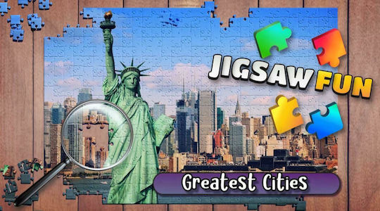 Jigsaw Fun: Greatest Cities (Code In A Box) Switch Game
