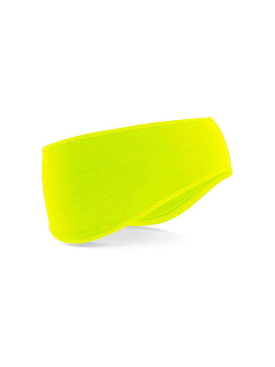 Beechfield B316 Sport Headband Yellow