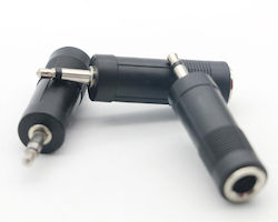 KAL Electronics XS-P036 3.5mm Masculin în 6.3mm Feminin KAL Electronics XS-P036 3.5mm Masculin în 6.3mm Feminin