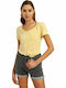 Toi&Moi Women's T-shirt Yellow