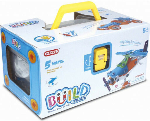 Hanye Plastic Construction Toy Case 5 in 1 for Children 5+ years+ Years