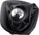 Leather Luxe Shift Knob with Bubble for Peugeot 207 / 307 / 406 Peugeot Black
