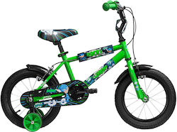 Clermont Rocky 16" Kids Bicycle BMX (2022) Green