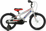 Clermont Atlas 18" Kinder Fahrrad Stadt (2022) Silber