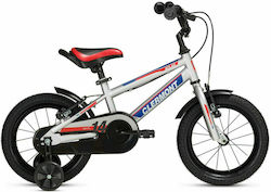 Clermont Atlas 14" Kinder Fahrrad Stadt (2022) Silber