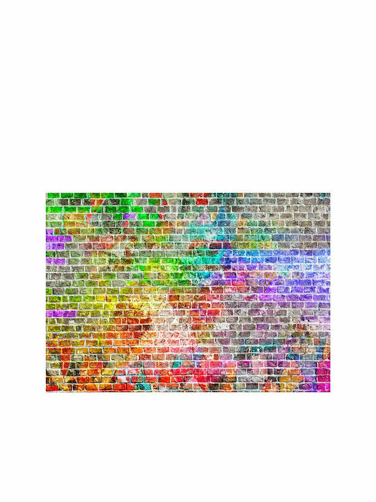 Fototapet de Perete 250x175cm Rainbow Wall Tesatura