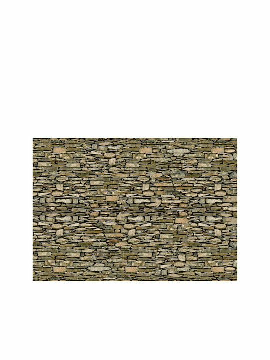 Fototapet de Perete 250x175cm Stone Wall Tesatura Bej