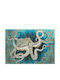 Autocolantă Fototapet de Perete 294x210cm Zen Octopus