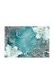 Autocolantă Fototapet de Perete 245x175cm Wings Turquoise Turcoaz