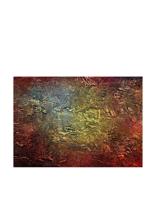 Autocolantă Fototapet de Perete 343x245cm Red Gold Roșie