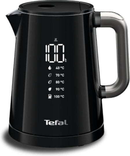 Tefal Smart & Light Βραστήρας 1lt 1800W Μαύρος
