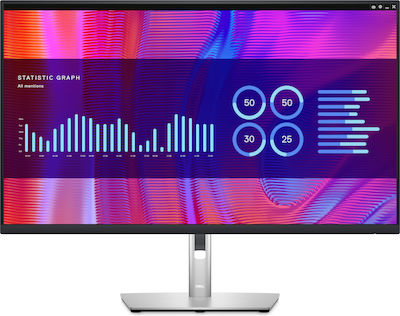 Dell P3223DE IPS Monitor 31.5" QHD 2560x1440 cu Timp de Răspuns 8ms GTG