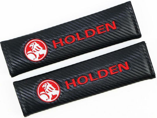 Μαξιλαράκια Ζώνης Αυτοκινήτου Holden Μαύρα 2τμχ