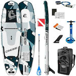 CressiSub Tiger Shark Multitask 10'2'' Gonflabilă Placă SUP cu Lungimea 3.1m