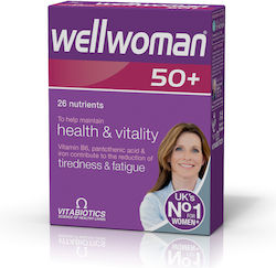 Vitabiotics Wellwoman 50+ Nahrungsergänzungsmittel für Frauen ab 50 Jahren - 30 Tabletten Vitabiotics Wellwoman 50+ Nahrungsergänzungsmittel für Frauen ab 50 Jahren - 30 Tabletten