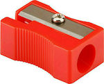 Justnote Plastic Pencil Sharpener Red