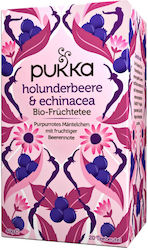 Pukka Смес от билки Органичен продукт Самбукус и Ехинацея 20 Чанти 40гр