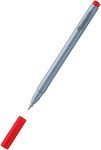 Faber-Castell Finepen Grip Marker de desen 0.4mm Roșu 1buc
