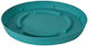 Atmosphera City Pot Plate Plastic Turquoise 26x...