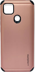 Motomo Tough Armor Back Cover Πλαστικό Ροζ Χρυσ...