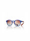 Centrostyle Στρογγυλά Παιδικά Γυαλιά Ηλίου με Polarized Φακό Μπλε