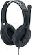 X3 Pro Über Ohr Multimedia-Headsets mit Mikrofon und Verbindung 3,5 mm Klinke in Schwarz Farbe