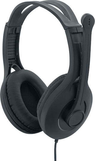 X3 Pro Über Ohr Multimedia-Headsets mit Mikrofon und Verbindung 3,5 mm Klinke in Schwarz Farbe