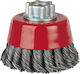 Jaz TT0801LM14 Wire Brush Bell with Bristles 80mm M14