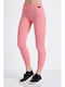 Flash Women's Long Training Legging High Waisted Pink