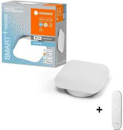 Ledvance Aqua Modern Lumină de Baie cu LED Integrat și Comutator Alb