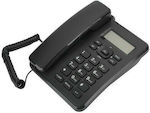 KX-T6001CID Office Corded Phone Black