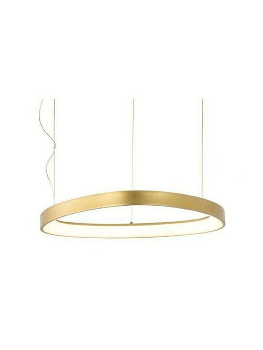 Aca Harmony Pendant Light LED with Warm White Light Gold