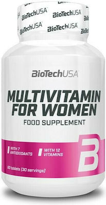 Biotech USA Multivitamin for Women Vitamin 60 Registerkarten