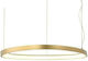 Aca Harmony Pendant Light LED Suspension with Warm White Light Gold