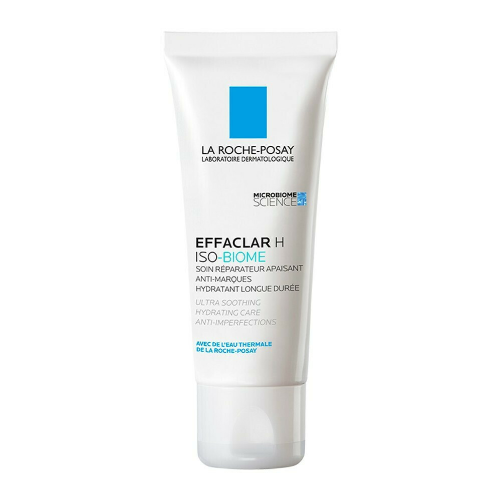 La Roche Posay Effaclar H ISO-Biome Light Ενυδατική & Ρυθμιστική Κρέμα Προσώπου κατά των Ατελειών με Νιασιναμίδη & Πανθενόλη 40ml