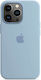 Apple Silicone Case With MagSafe Blue Fog (iPho...