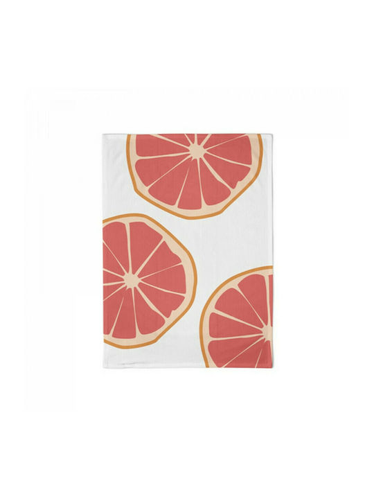 Chic Mic Grapefruit Handtuch aus 100% Baumwolle in Rot Farbe 50x70cm
