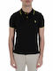 U.S. Polo Assn. Ανδρικό T-shirt Polo Μαύρο