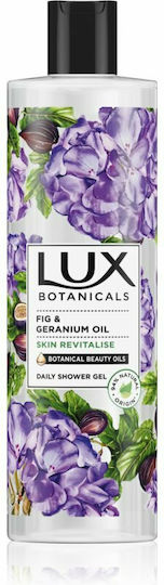 Lux Fig & Geranium Oil Αφρόλουτρο σε Gel Αναζωογονητικό 500ml