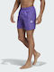 Solid Men's Swimwear Shorts Purple Rush