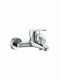 Poly-203 Mischung Bade- / Duscharmatur Badewanne Silber