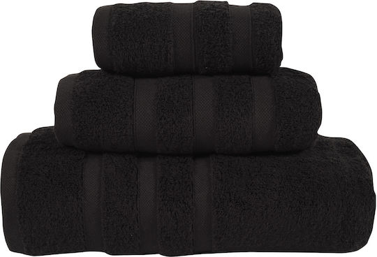 Das Home Facecloth Prestige 50x90cm Black Weight 650gr/m²