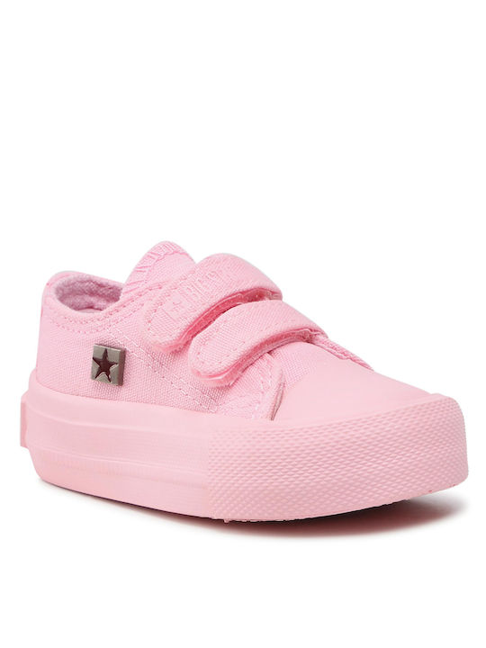 Παιδικά Sneakers με Σκρατς Ροζ
